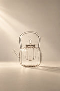 Glass Gourd Clear Glass Teapot