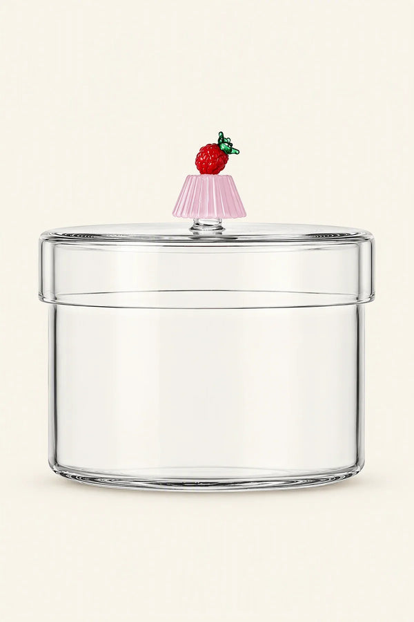 Pâtisserie Clear Glass Storage Jar