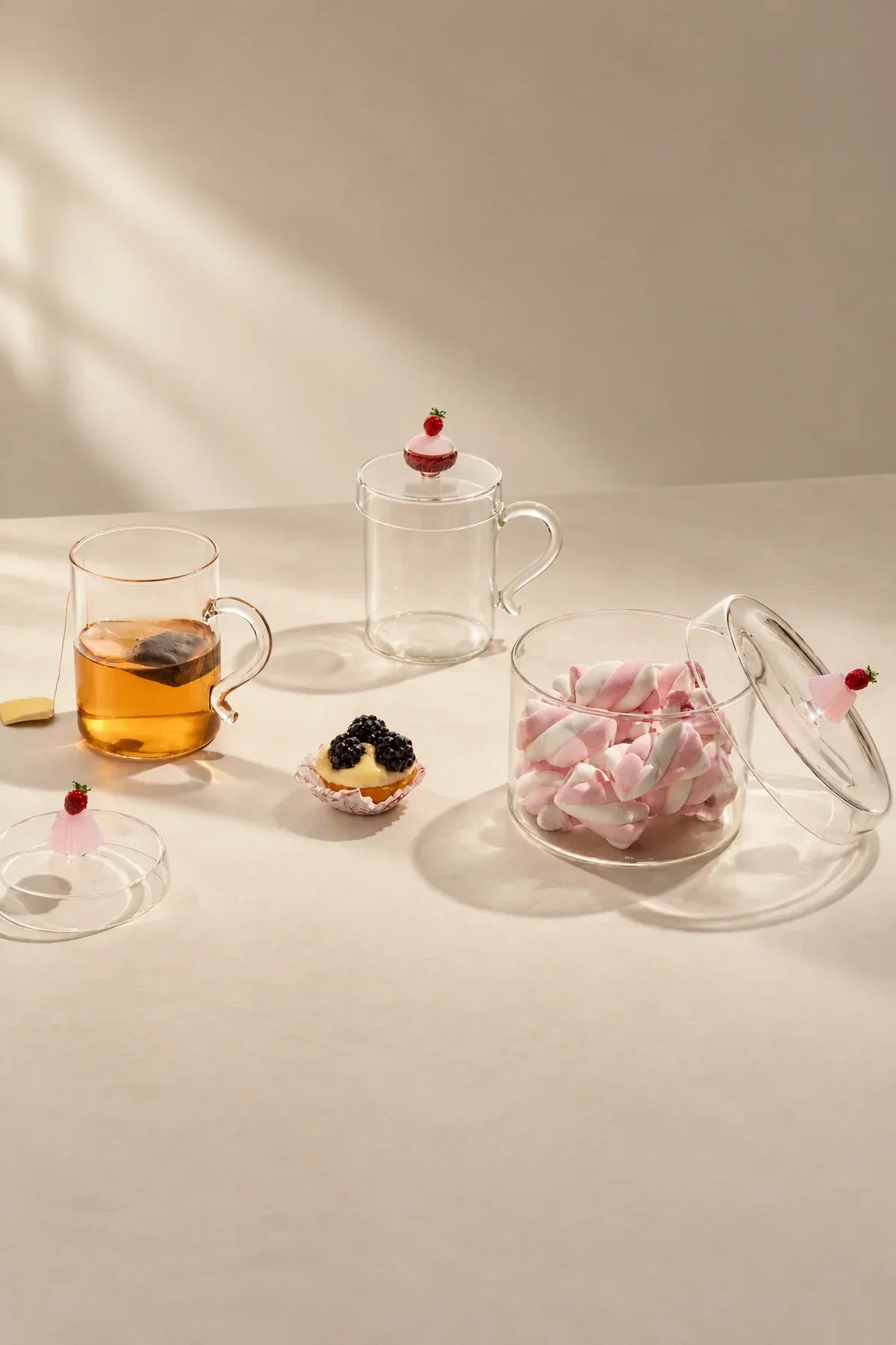 Pâtisserie Clear Glass Storage Jar