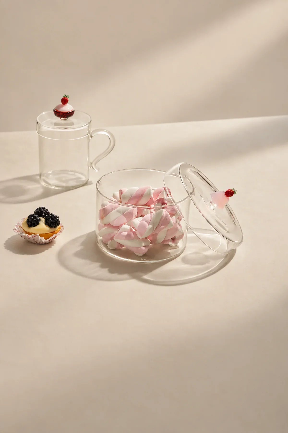 Pâtisserie Clear Glass Storage Jar