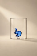 Hidden Friend Clear Borosilicate Glass Tumbler