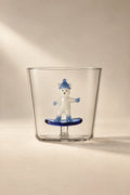 Snow Games Clear Glass Tumbler