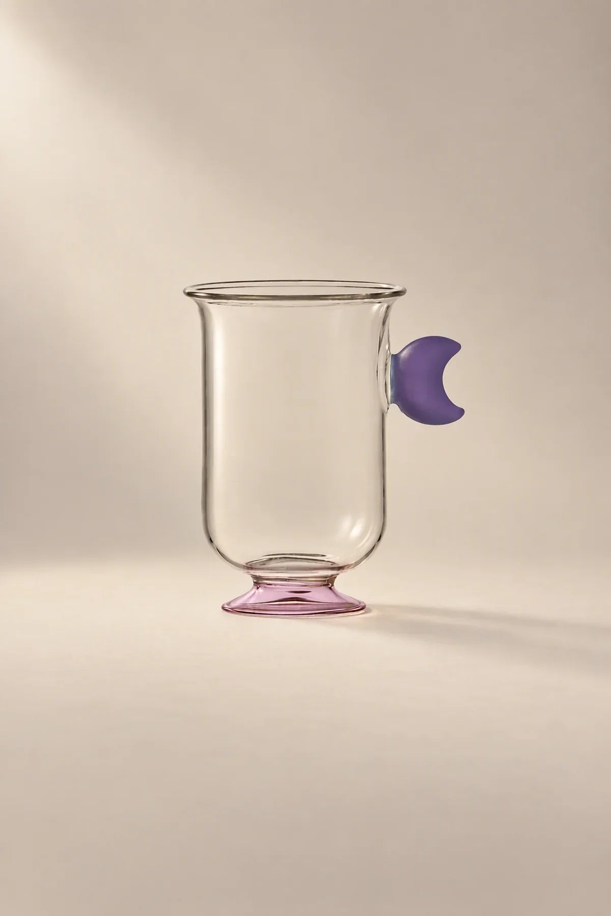 Moonlit Dream Multi-Color Borosilicate Glass Footed Mug