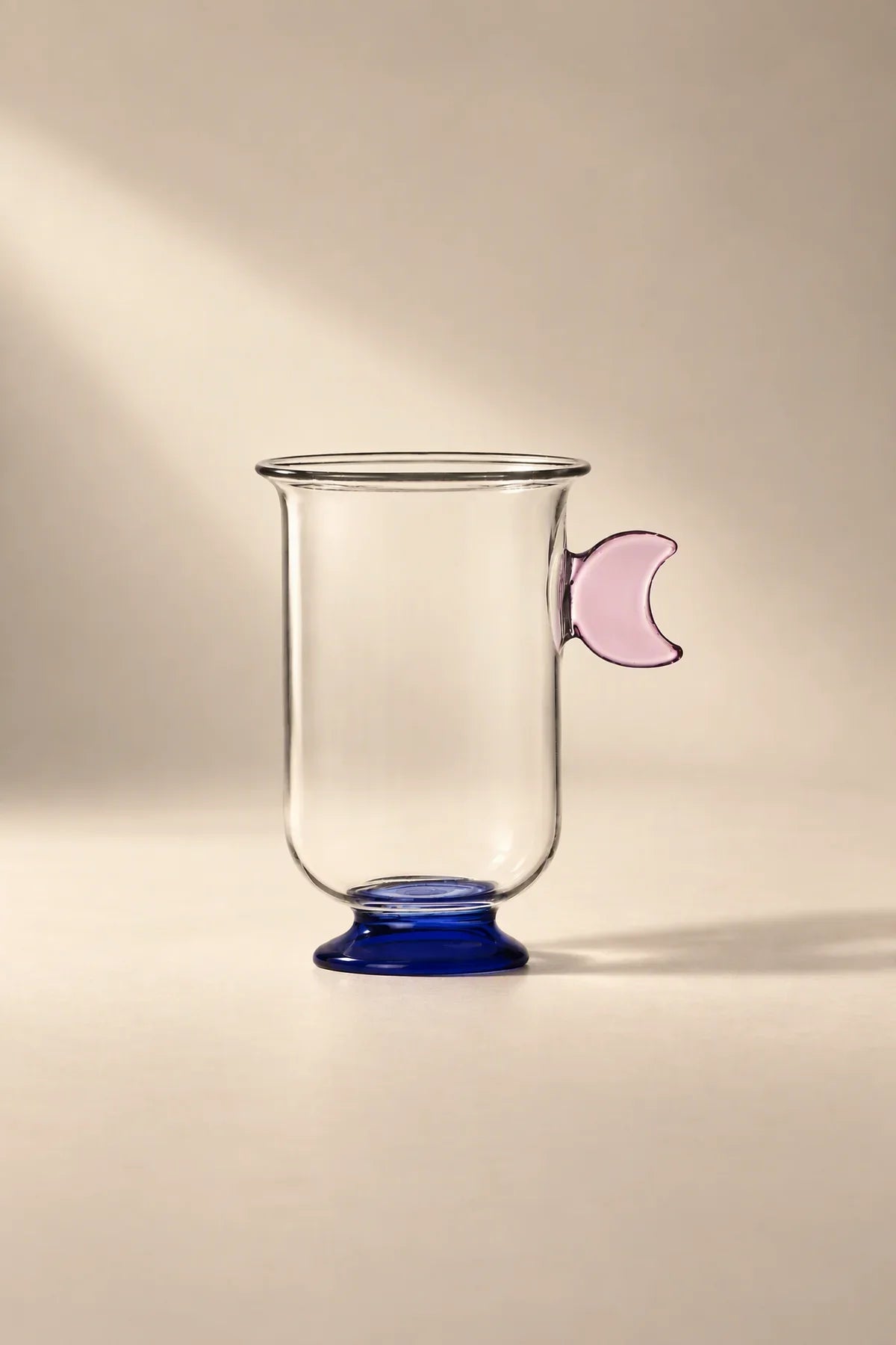 Moonlit Dream Multi-Color Borosilicate Glass Footed Mug