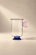 Moonlit Dream Multi-Color Borosilicate Glass Footed Mug