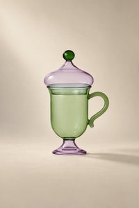 Oriental Dreams Multi-Color Glass Teaware Set