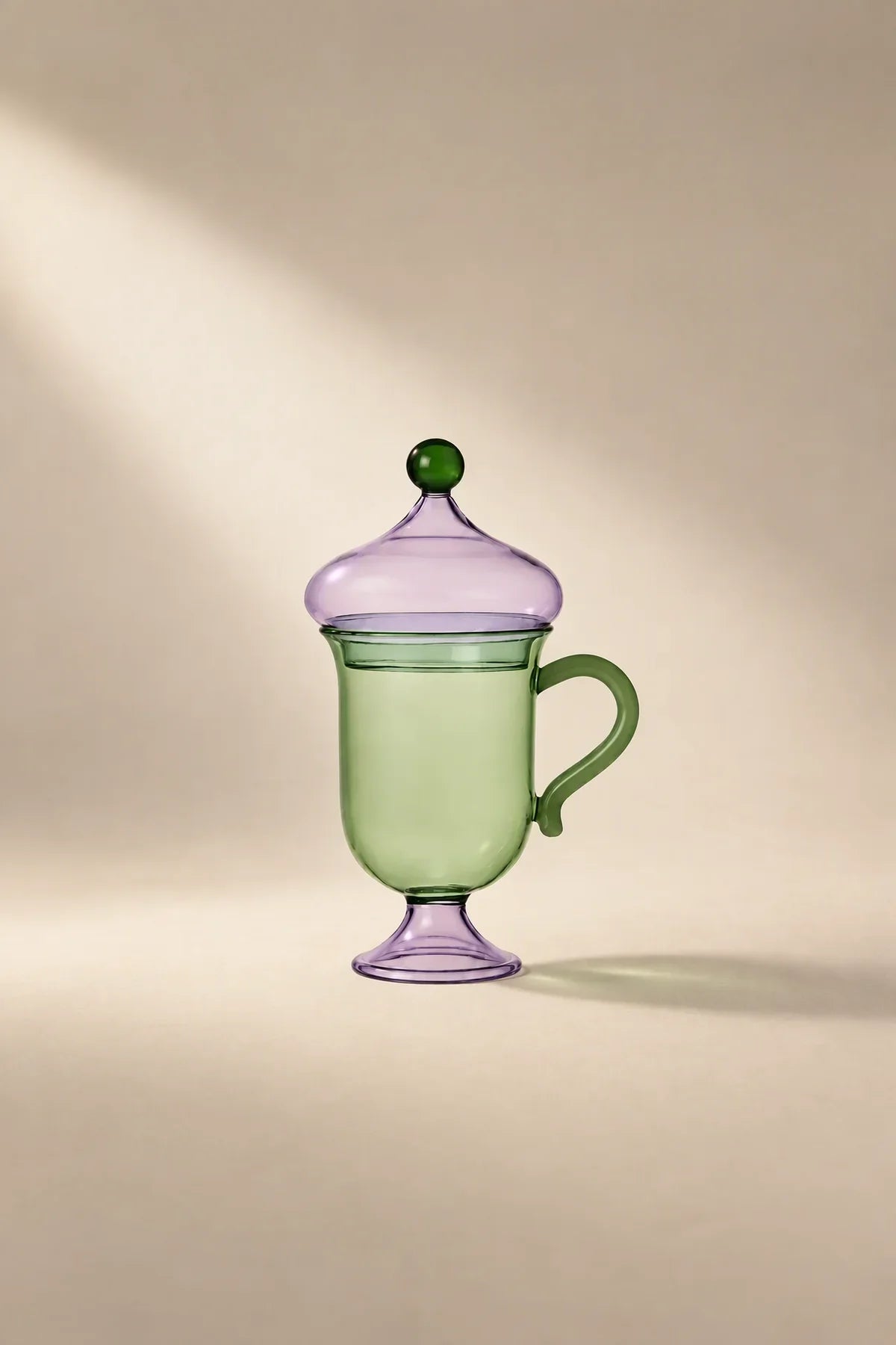 Oriental Dreams Multi-Color Glass Teaware Set