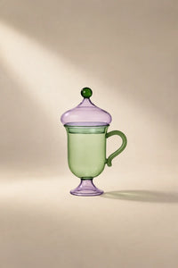 Oriental Dreams Multi-Color Glass Teaware Set