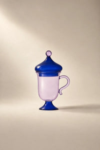 Oriental Dreams Multi-Color Glass Teaware Set