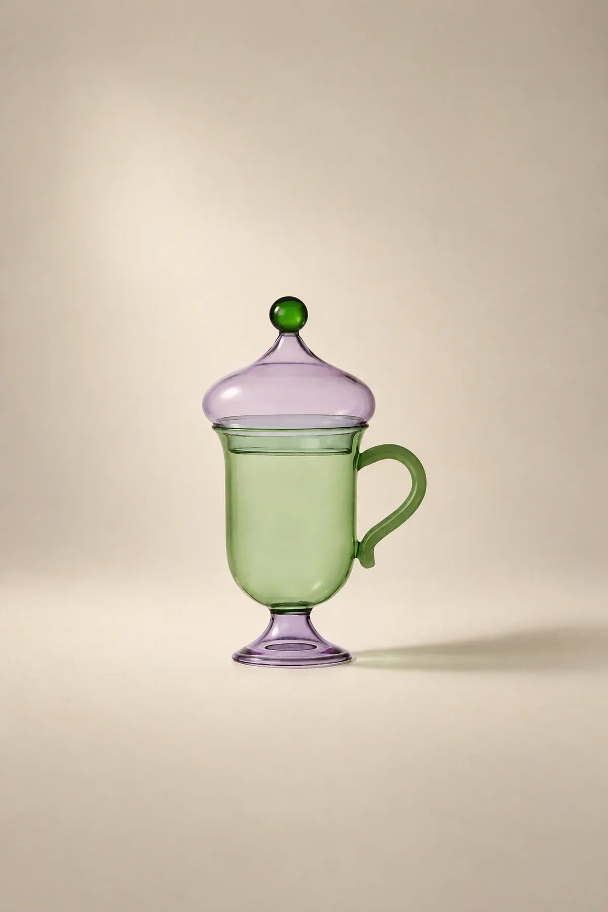Oriental Dreams Multi-Color Glass Teaware Set