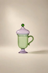 Oriental Dreams Multi-Color Glass Teaware Set