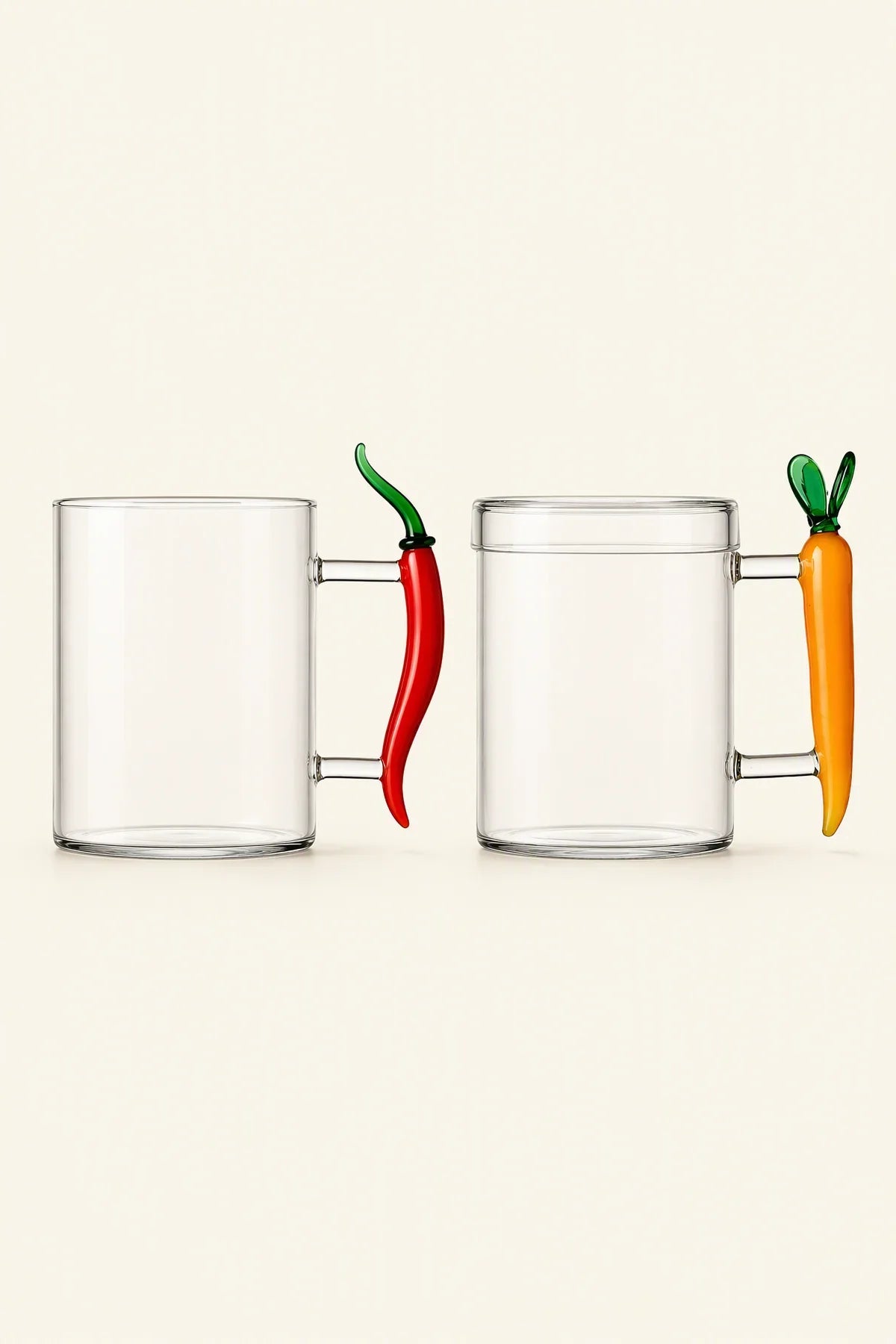 Greenhouse Study Clear Borosilicate Glass Mug