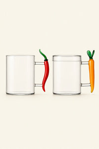 Greenhouse Study Clear Borosilicate Glass Mug