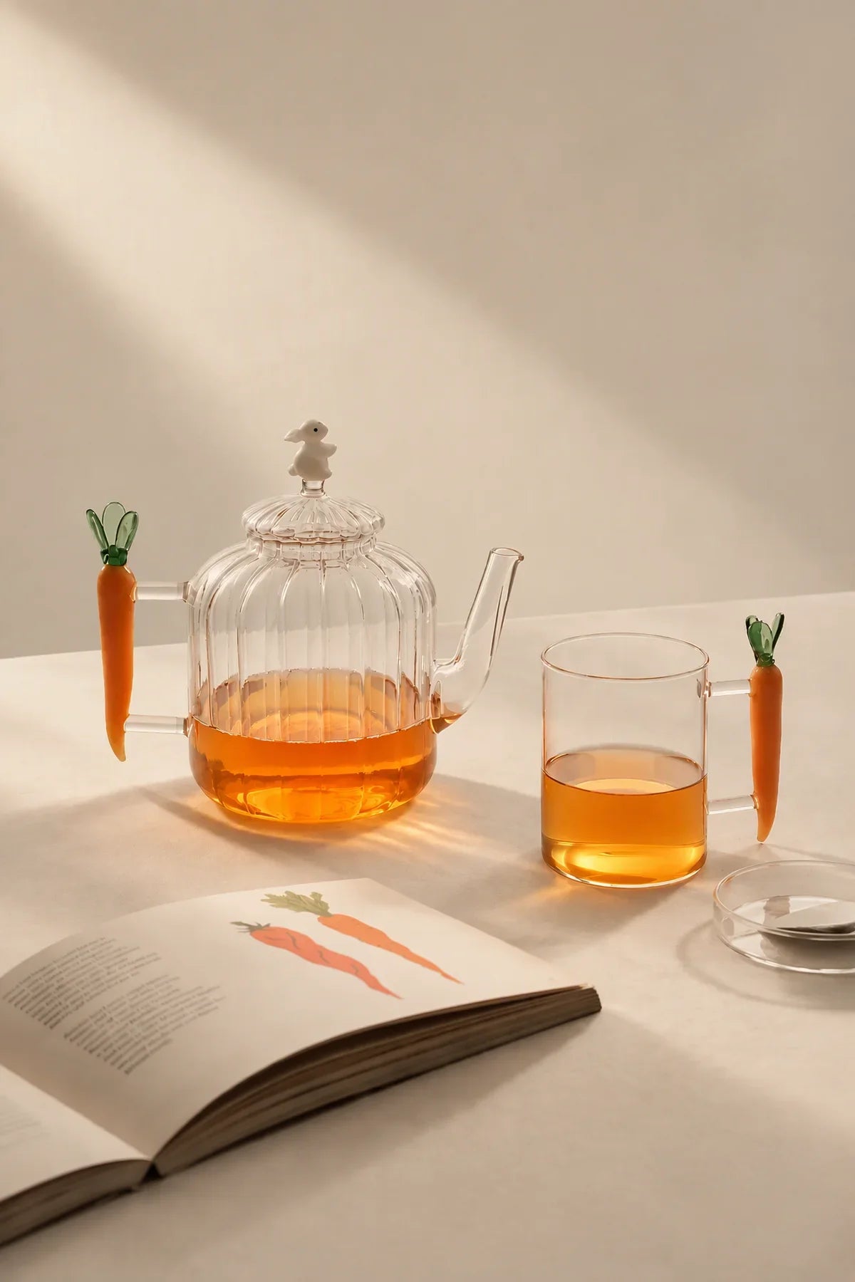 Greenhouse Study Clear Borosilicate Glass Mug