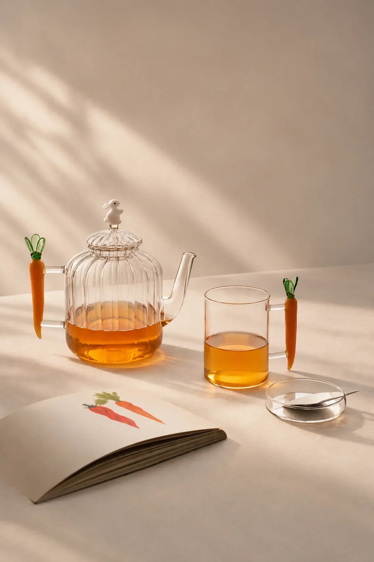 Greenhouse Study Clear Borosilicate Glass Mug