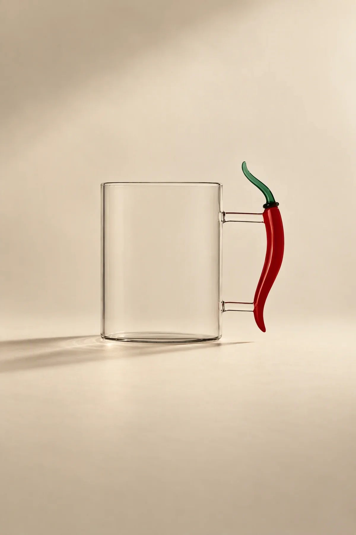 Greenhouse Study Clear Borosilicate Glass Mug