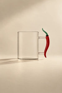 Greenhouse Study Clear Borosilicate Glass Mug