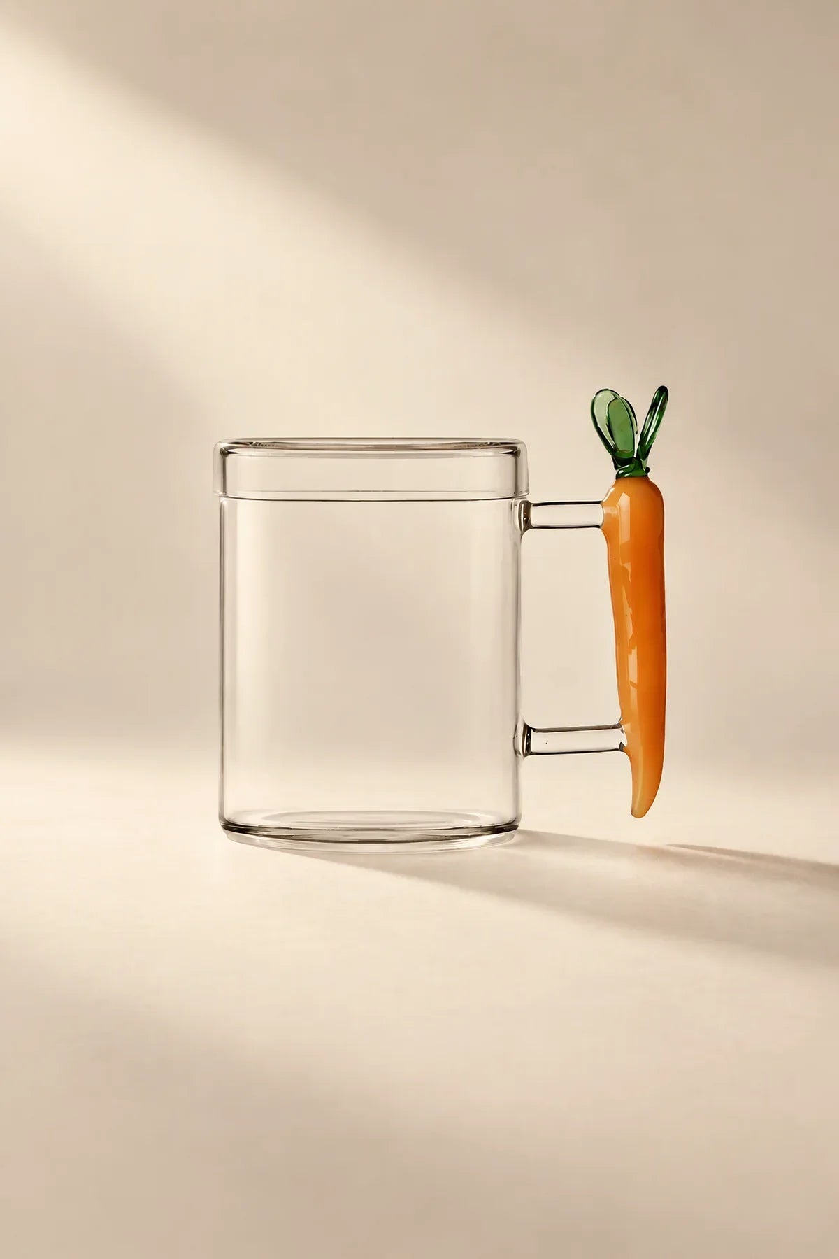 Greenhouse Study Clear Borosilicate Glass Mug