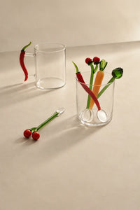 Greenhouse Study Clear Borosilicate Glass Mug
