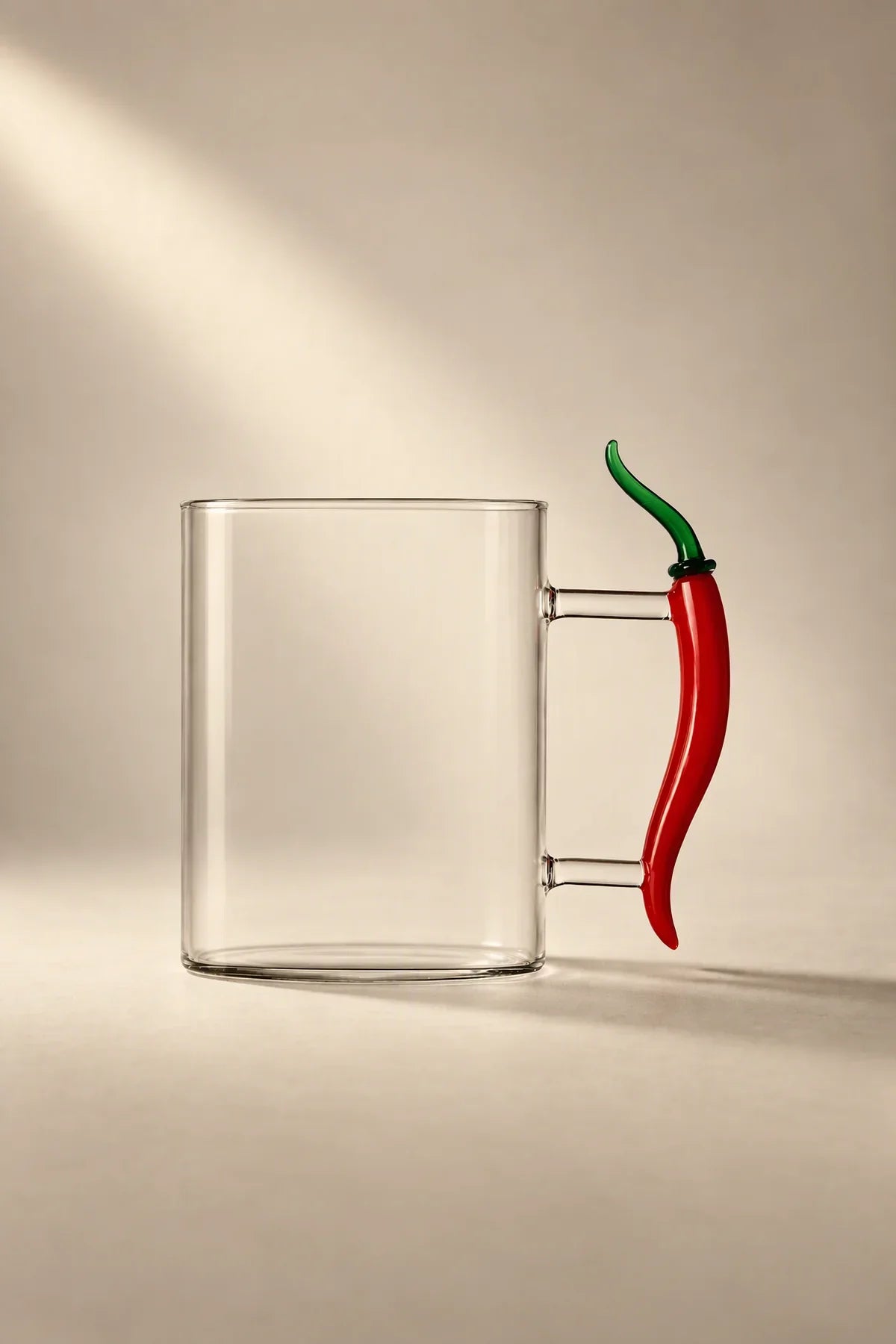 Greenhouse Study Clear Borosilicate Glass Mug