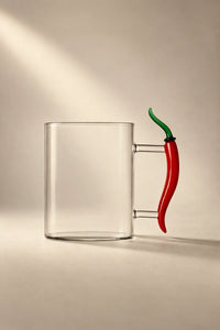 Greenhouse Study Clear Borosilicate Glass Mug