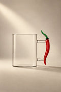 Greenhouse Study Clear Borosilicate Glass Mug