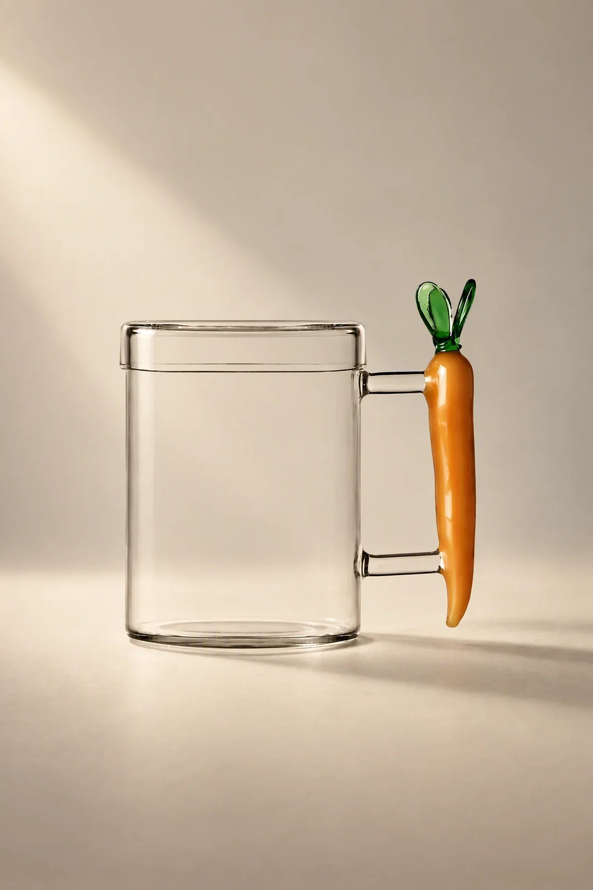 Greenhouse Study Clear Borosilicate Glass Mug