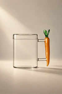 Greenhouse Study Clear Borosilicate Glass Mug