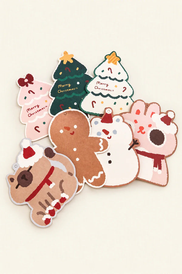 Winter Storybook Multi-Color Paper Gift Tags