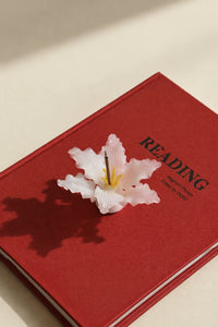 Wild Meadow Blush Glass Incense Holder