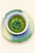 Meadow Frost Green-Blue Glazed Ceramic Tea Set