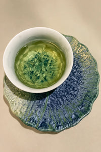Meadow Frost Green-Blue Glazed Ceramic Tea Set