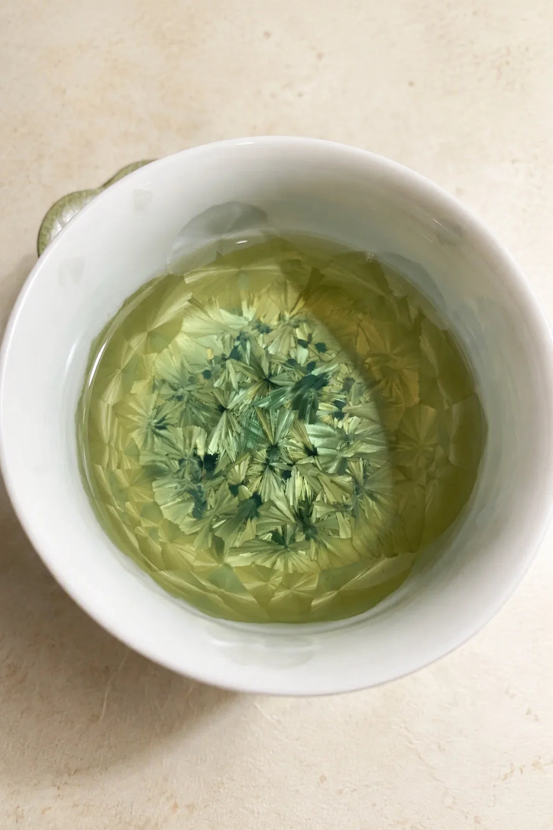 Meadow Frost Green-Blue Glazed Ceramic Tea Set