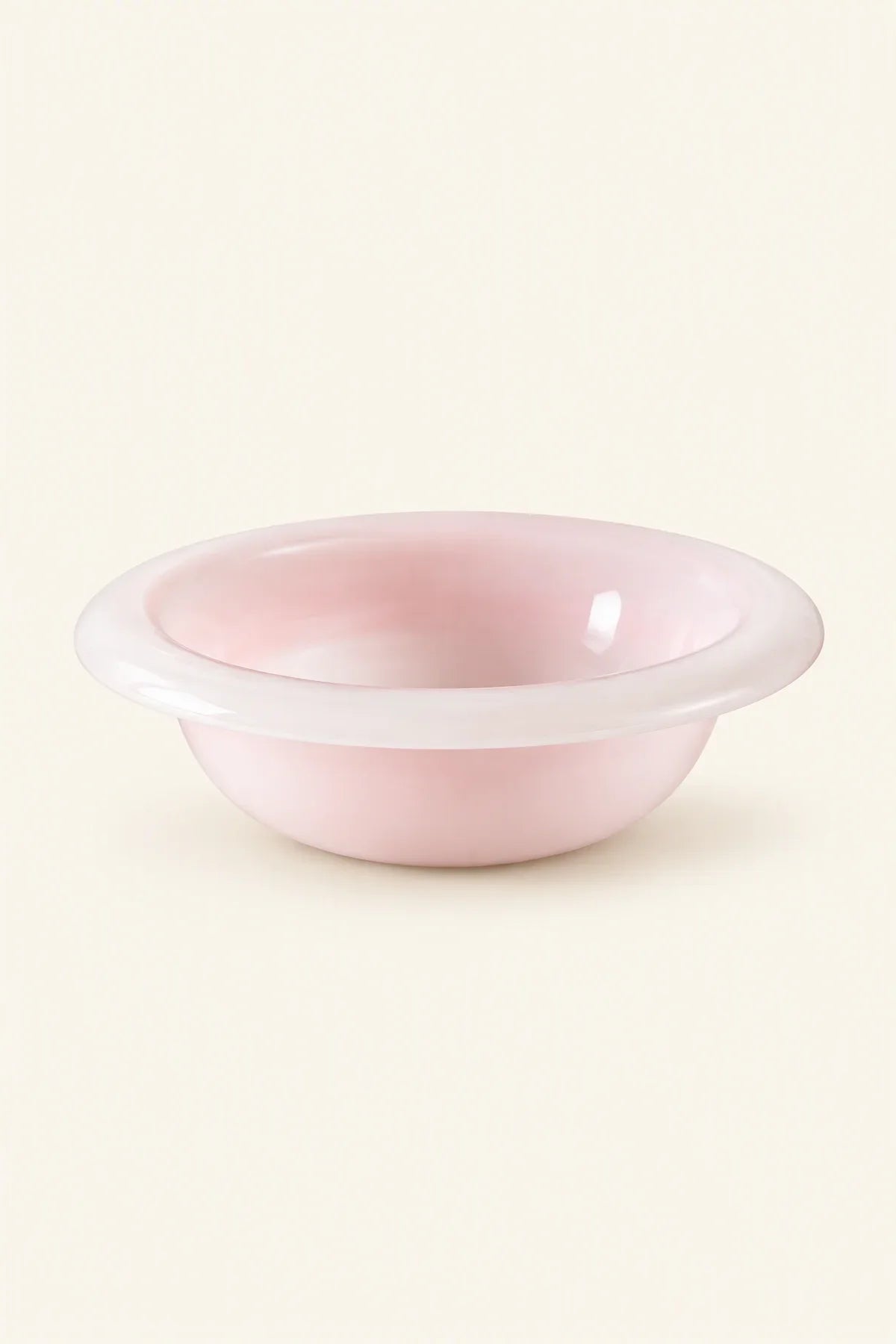 Soft Orbit Pastel Glass Dessert Bowl