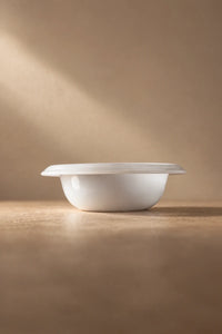 Soft Orbit Pastel Glass Dessert Bowl