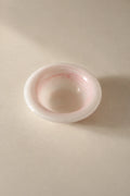 Soft Orbit Pastel Glass Dessert Bowl