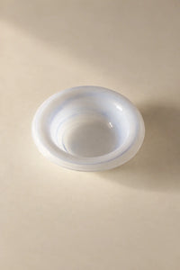 Soft Orbit Pastel Glass Dessert Bowl