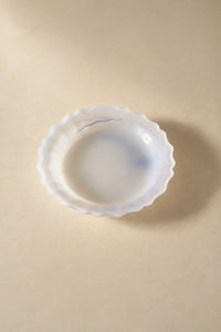 Soft Orbit Pastel Glass Dessert Bowl