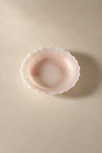 Soft Orbit Pastel Glass Dessert Bowl