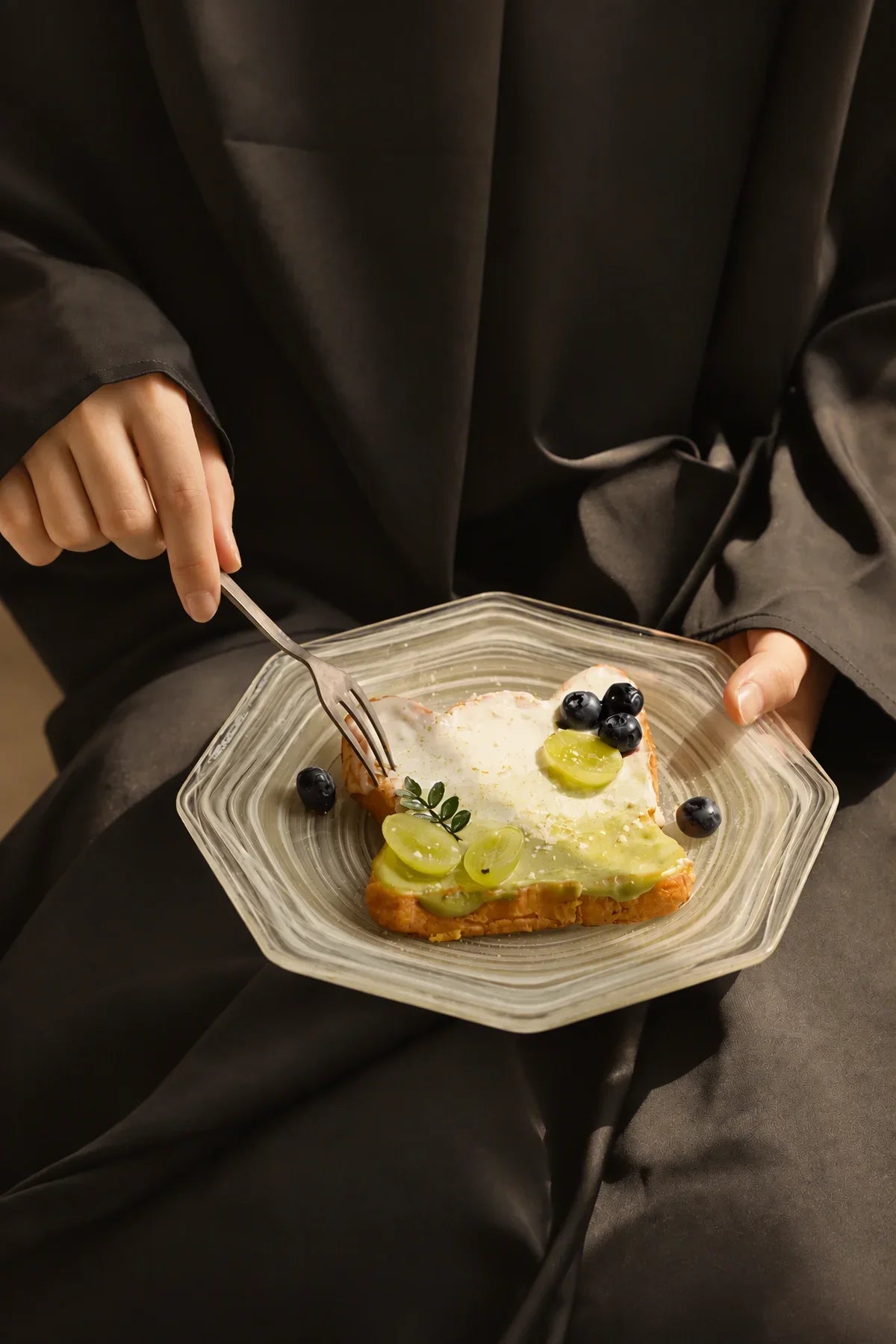 Cloud Current Clear Glass Tableware Set