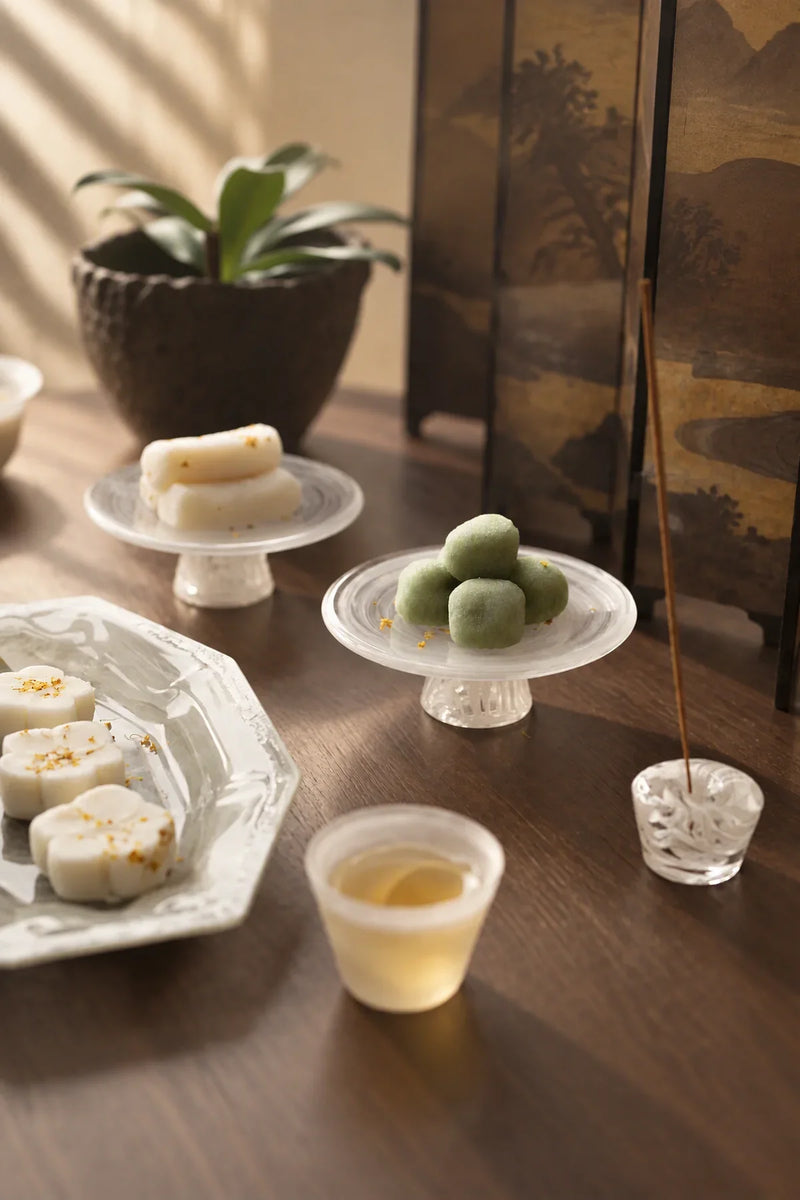 Cloud Current Clear Glass Tableware Set