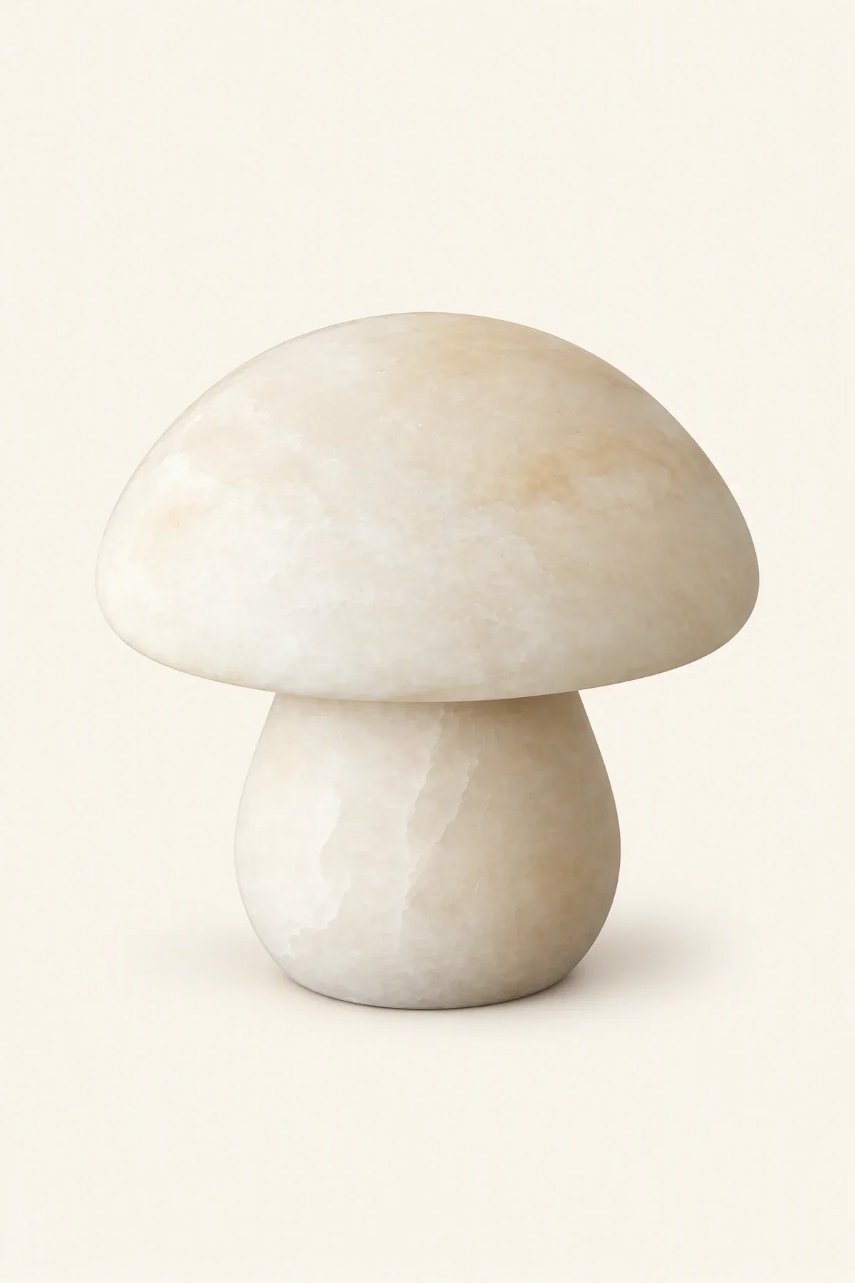 Forest Spore Ivory Alabaster Stone Table Lamp