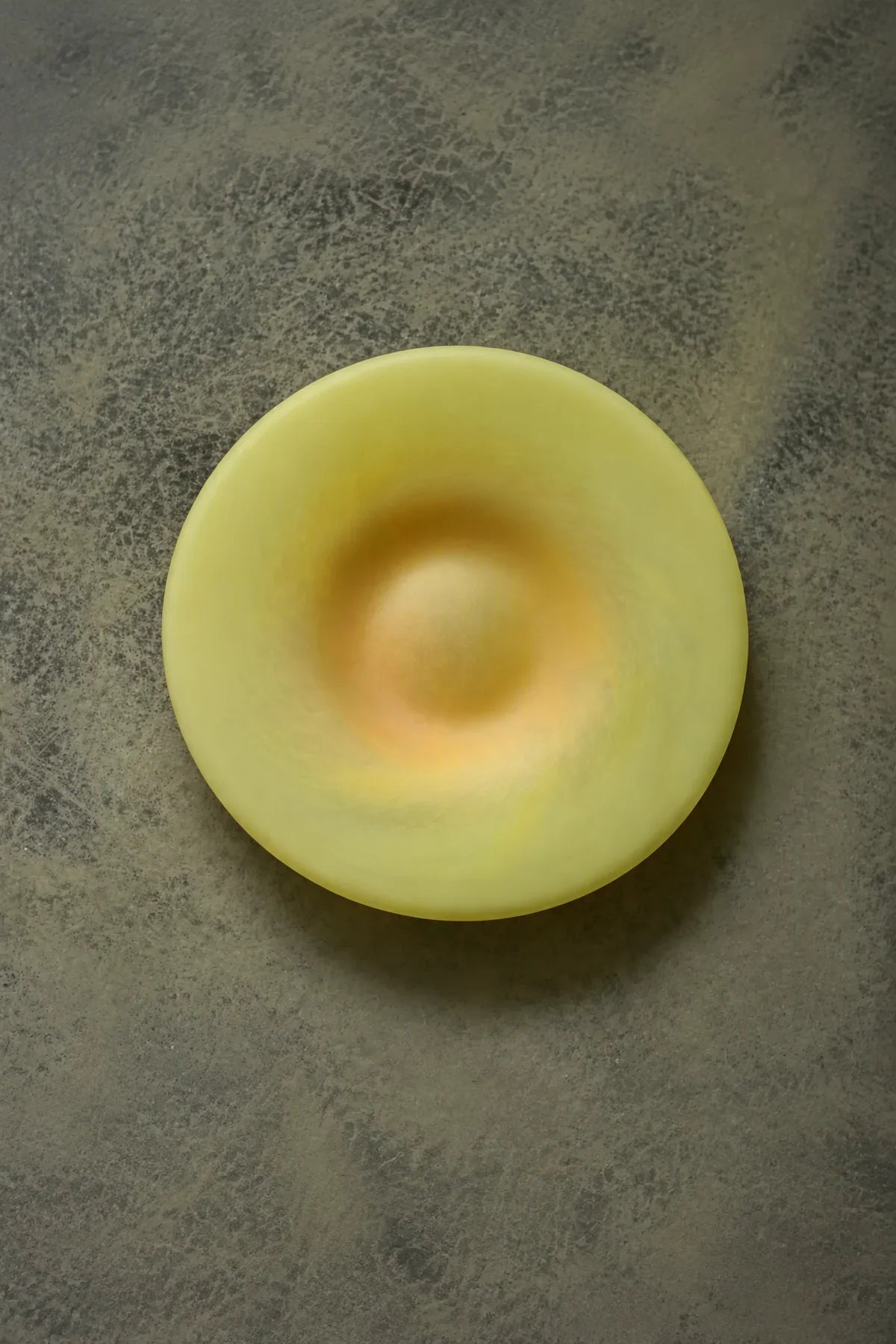 Sorbet Halo Pastel Frosted Glass Dessert Plate