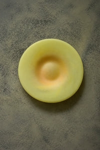 Sorbet Halo Pastel Frosted Glass Dessert Plate