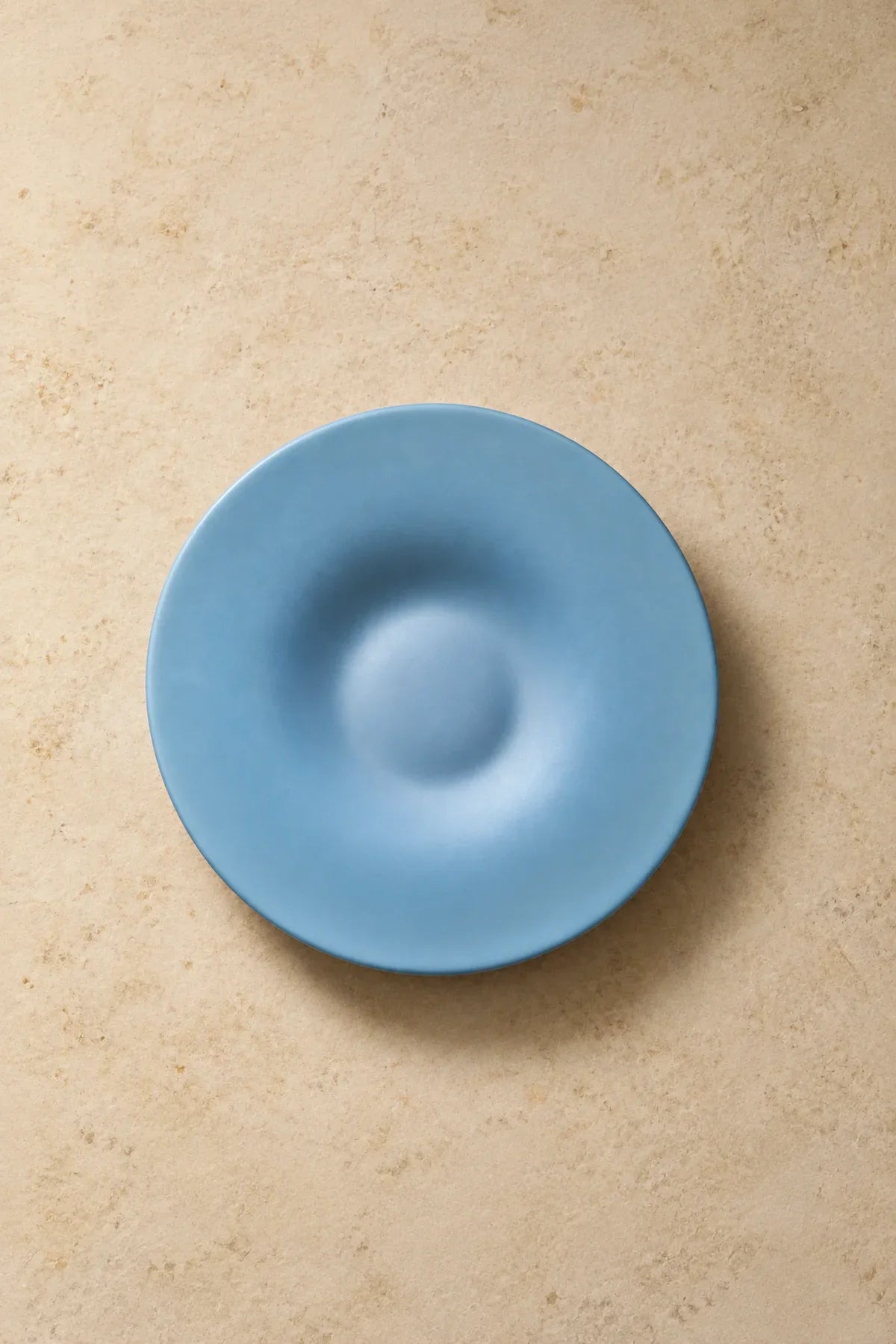 Sorbet Halo Pastel Frosted Glass Dessert Plate