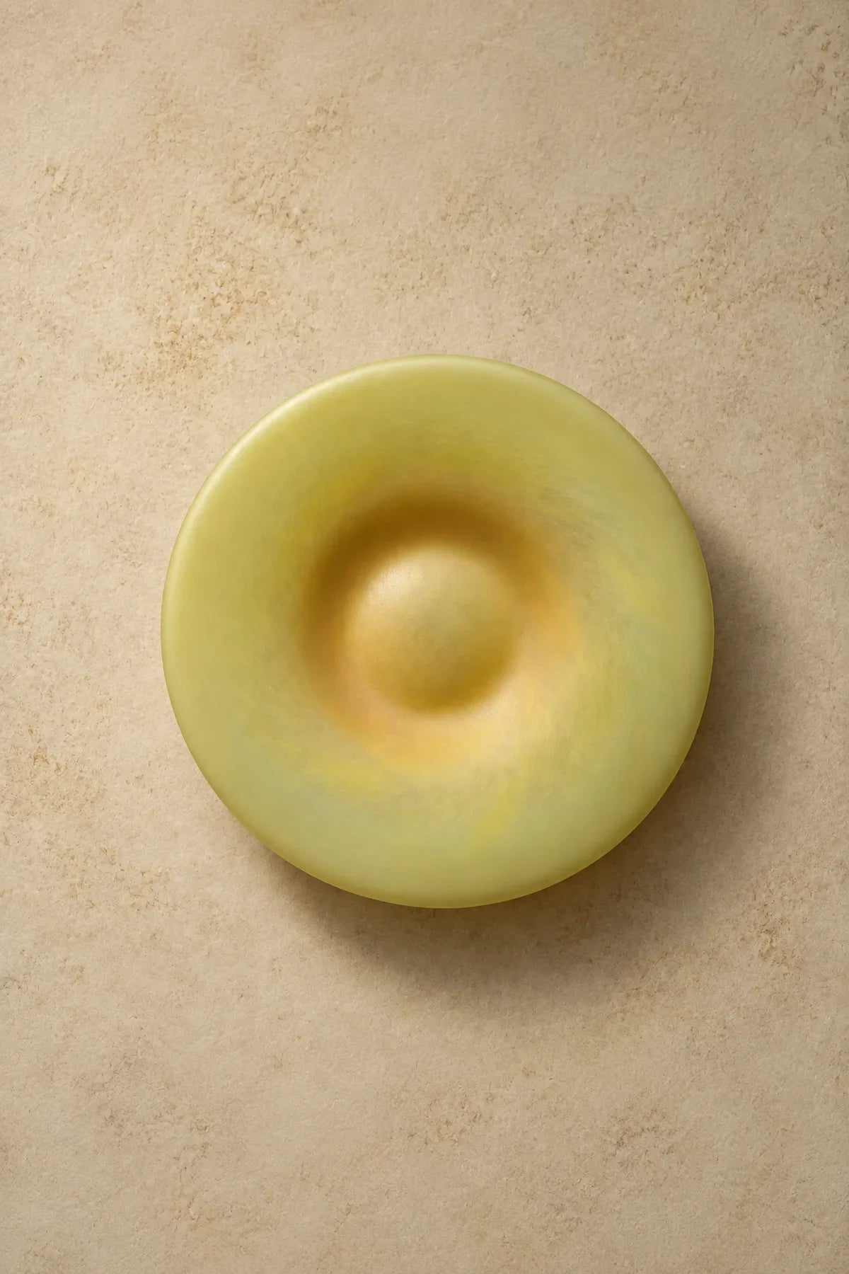 Sorbet Halo Pastel Frosted Glass Dessert Plate
