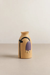 Studio Picnic Painted Ceramic Flower Vase