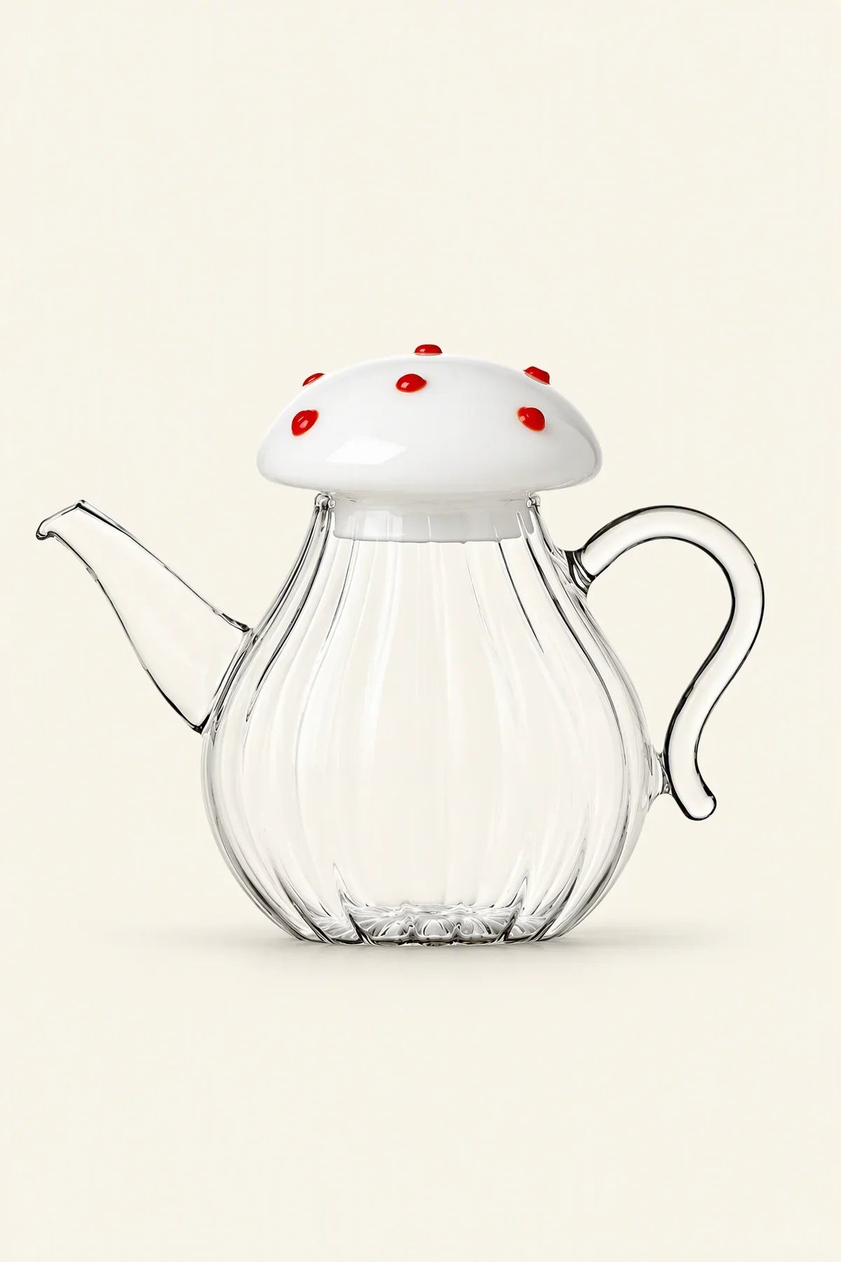 Forest Fable Clear Glass Teapot