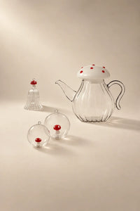 Forest Fable Clear Glass Teapot
