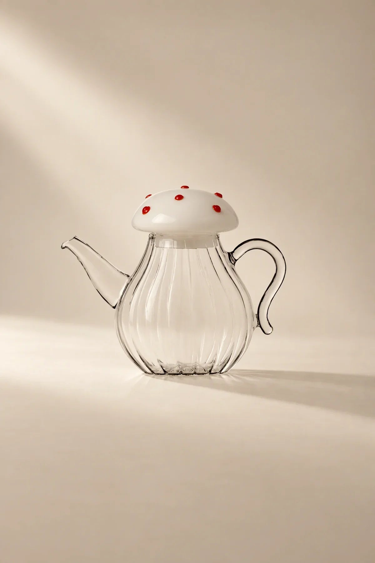 Forest Fable Clear Glass Teapot